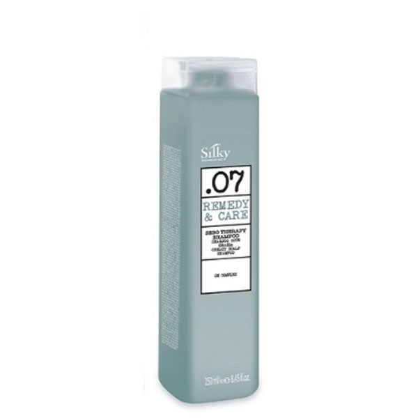 SILKY 07 REMEDY&CARE SHAMPOO SEBO THERAPY CUTE GRASSA  250 ML
