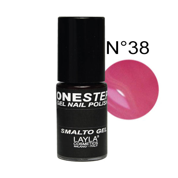 LAYLA ONE STEP GEL NAILPOLISH MALVA 38