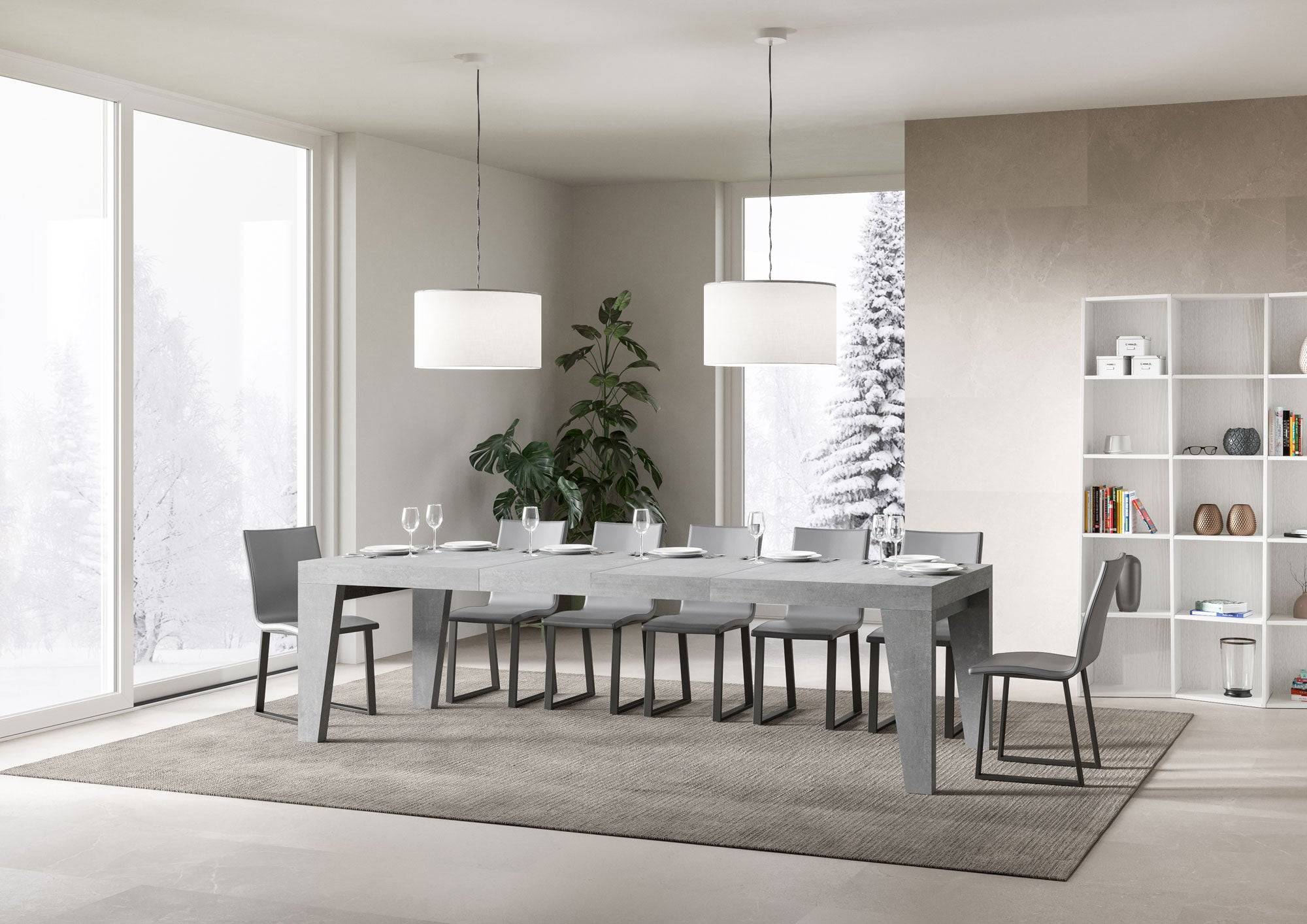 Tavolo allungabile Naxy Premium in diverse finiture e dimensioni