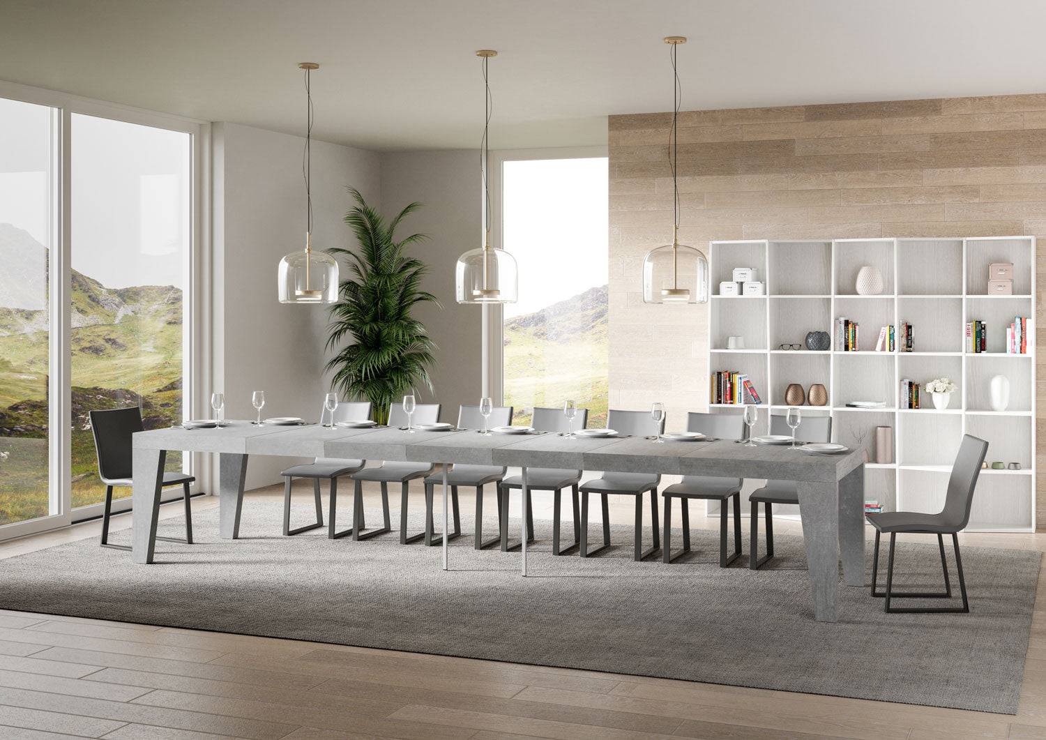 Tavolo allungabile Naxy Premium in diverse finiture e dimensioni
