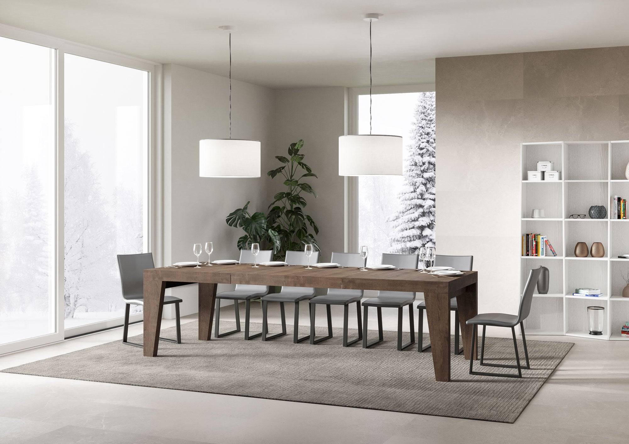 Tavolo allungabile Naxy Premium in diverse finiture e dimensioni