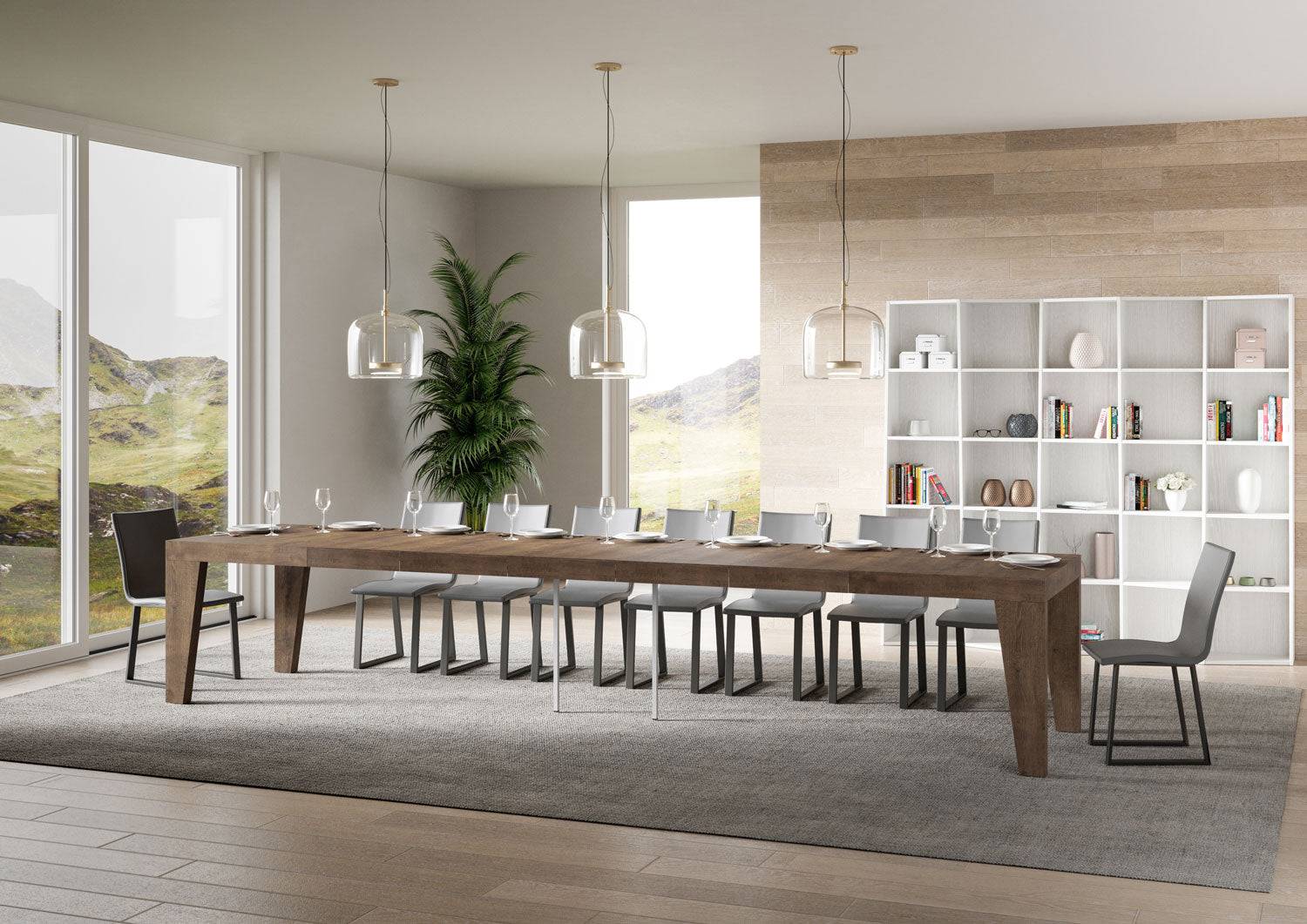 Tavolo allungabile Naxy Premium in diverse finiture e dimensioni