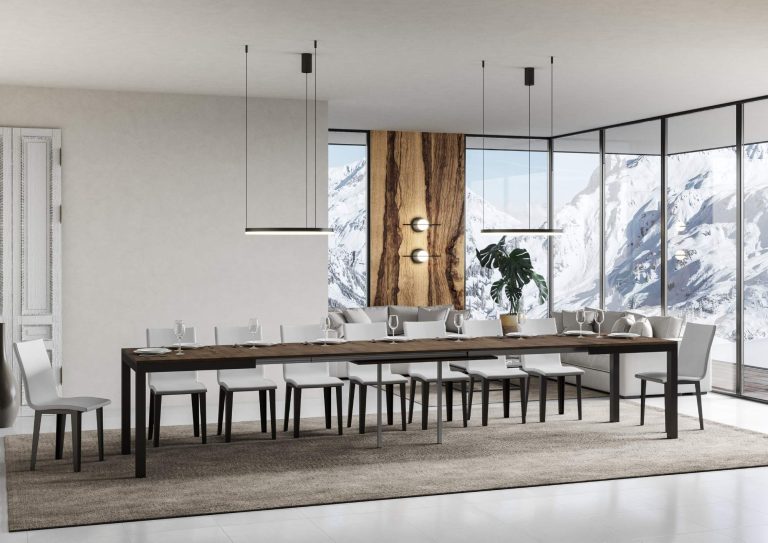 Tavolo Estensibile Everyday Evolution P.90 - Design Multifunzionale e Stile Essenziale