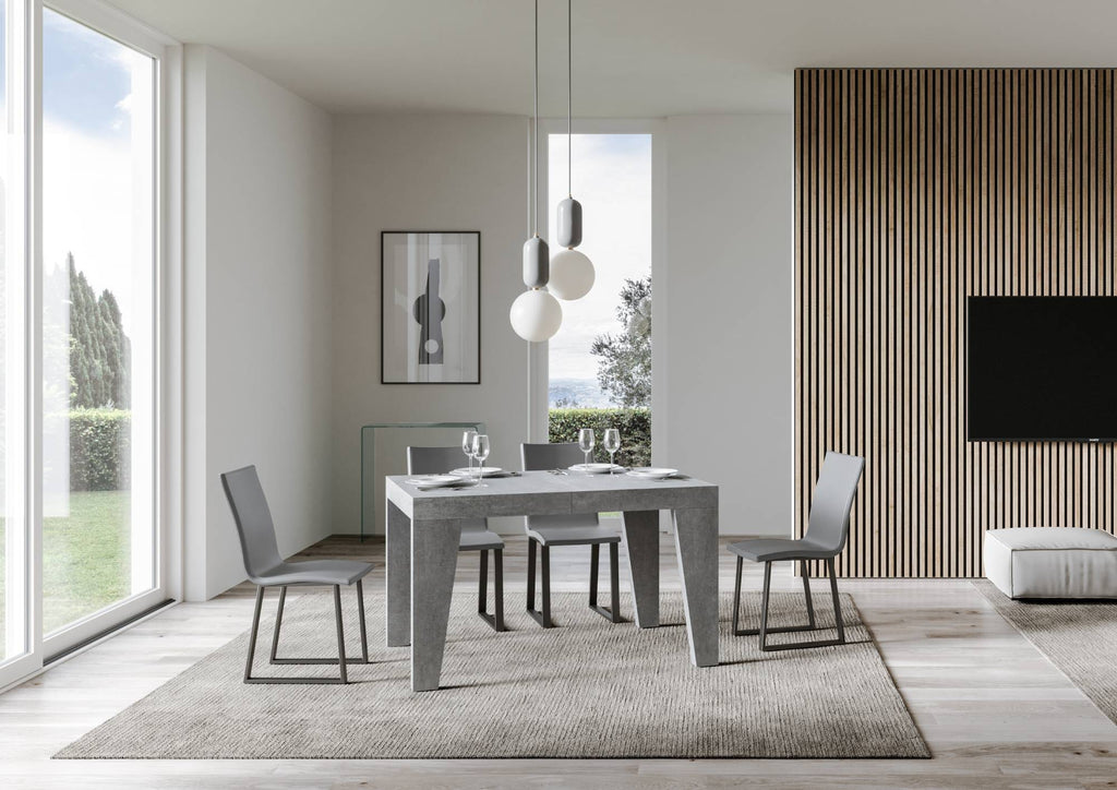 Tavolo allungabile Naxy made in italy itamoby  in diverse dimensioni e finiture