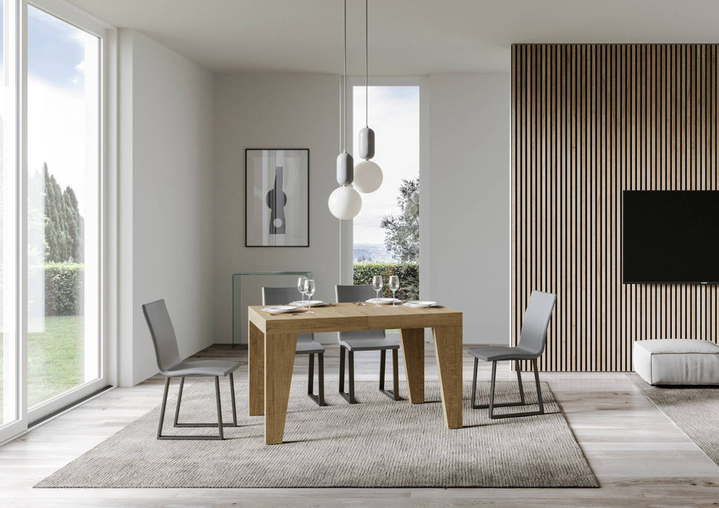 Tavolo allungabile Naxy made in italy itamoby  in diverse dimensioni e finiture