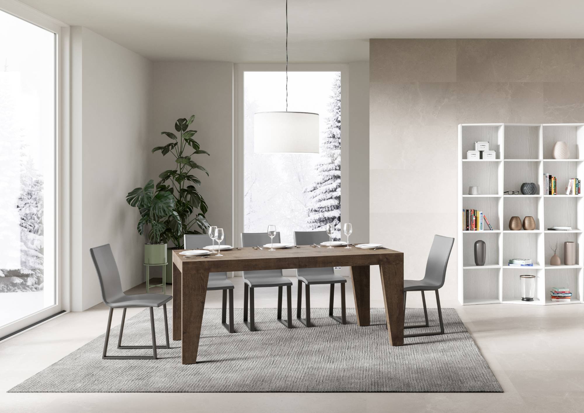 Tavolo allungabile Naxy Premium in diverse finiture e dimensioni