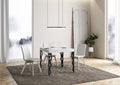 Tavolo allungabile Karamay Premium P.90 - Struttura Antracite