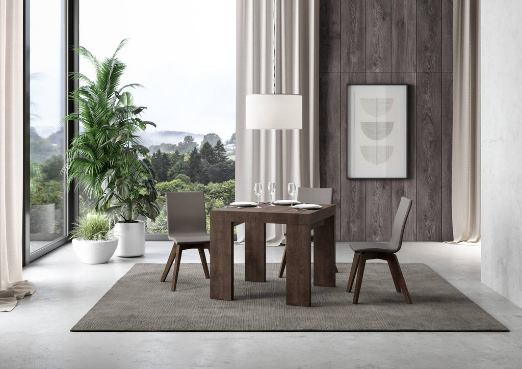 Tavolo Estensibile Roxell 90x90/246 cm - Design Elegante e Pratico per Ogni Occasione