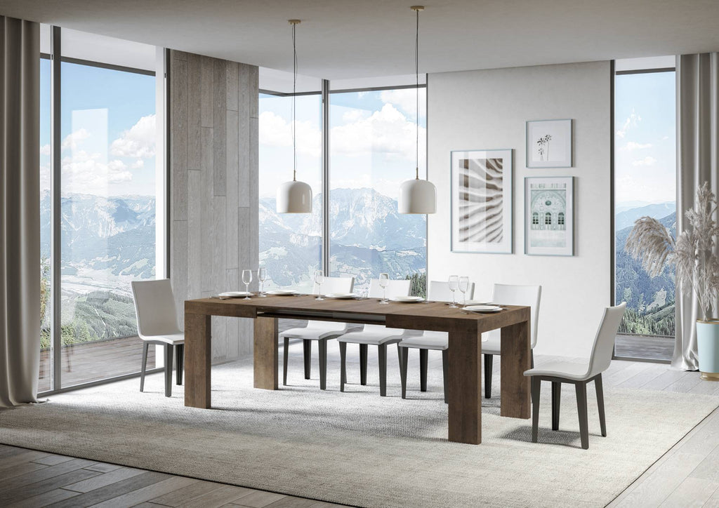 Tavolo Allungabile Roxell 90x140/244 cm - Design Moderno e Versatile - Disponibile in Vari Colori