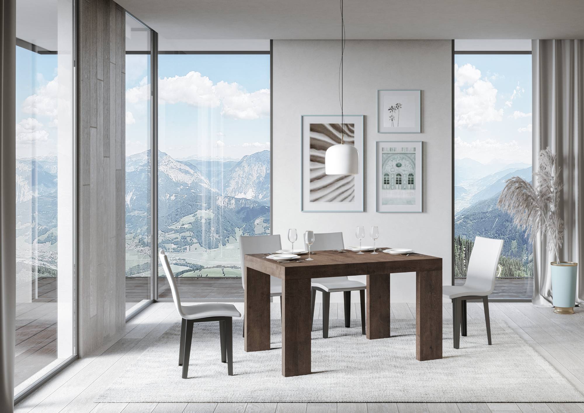 Tavolo Allungabile Multifunzionale Roxell - Varietà di Colori Disponibili