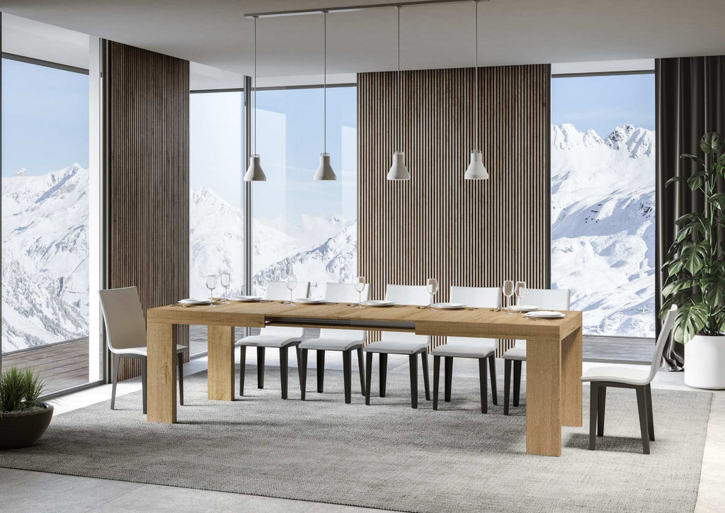Tavolo allungabile Roxell 90x180/440 cm in diverse finiture