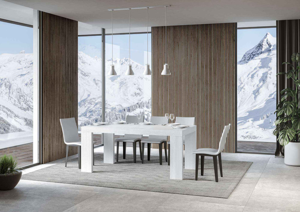 Tavolo allungabile 90x200/304 cm Roxell in diverse finiture