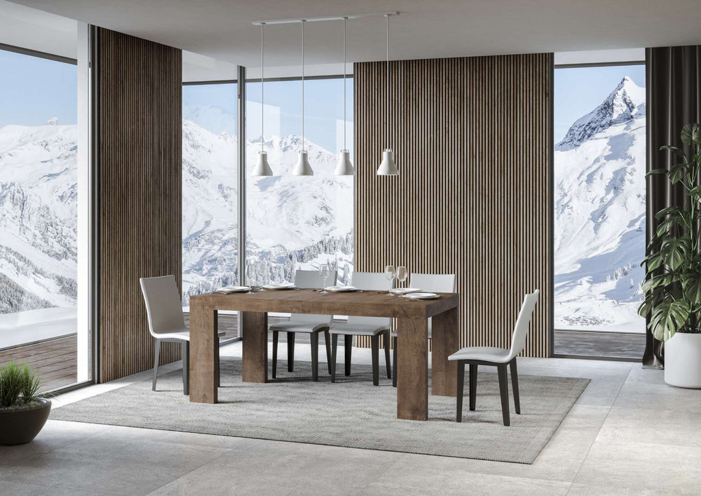 Tavolo allungabile 90x160/420 cm Roxell in diverse finiture