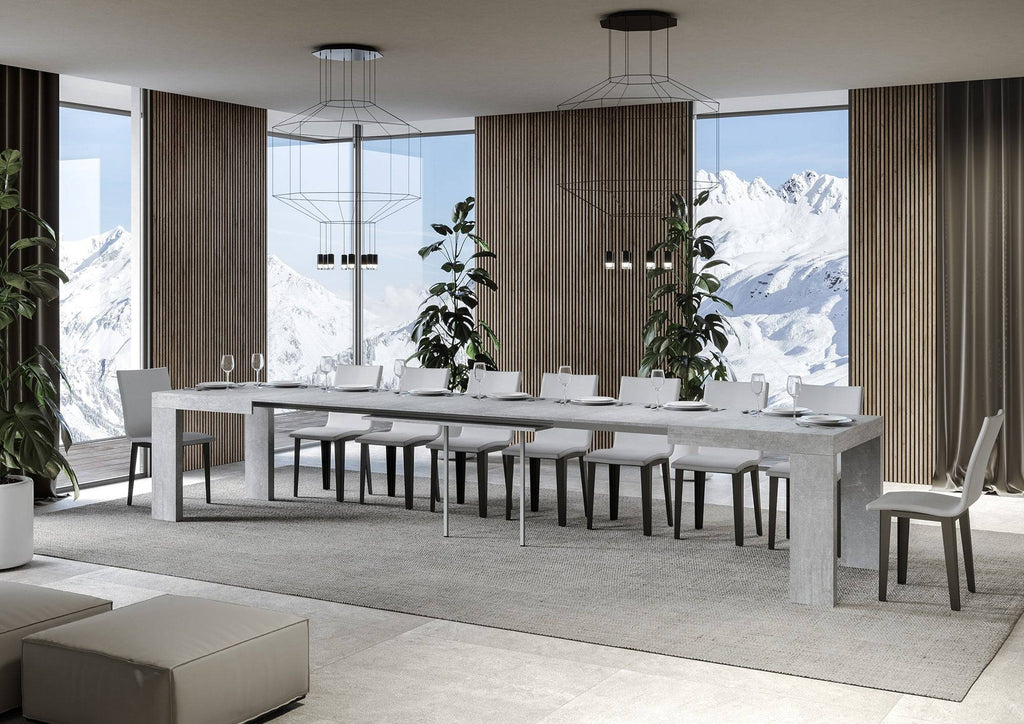 Tavolo allungabile 90x160/420 cm Roxell in diverse finiture