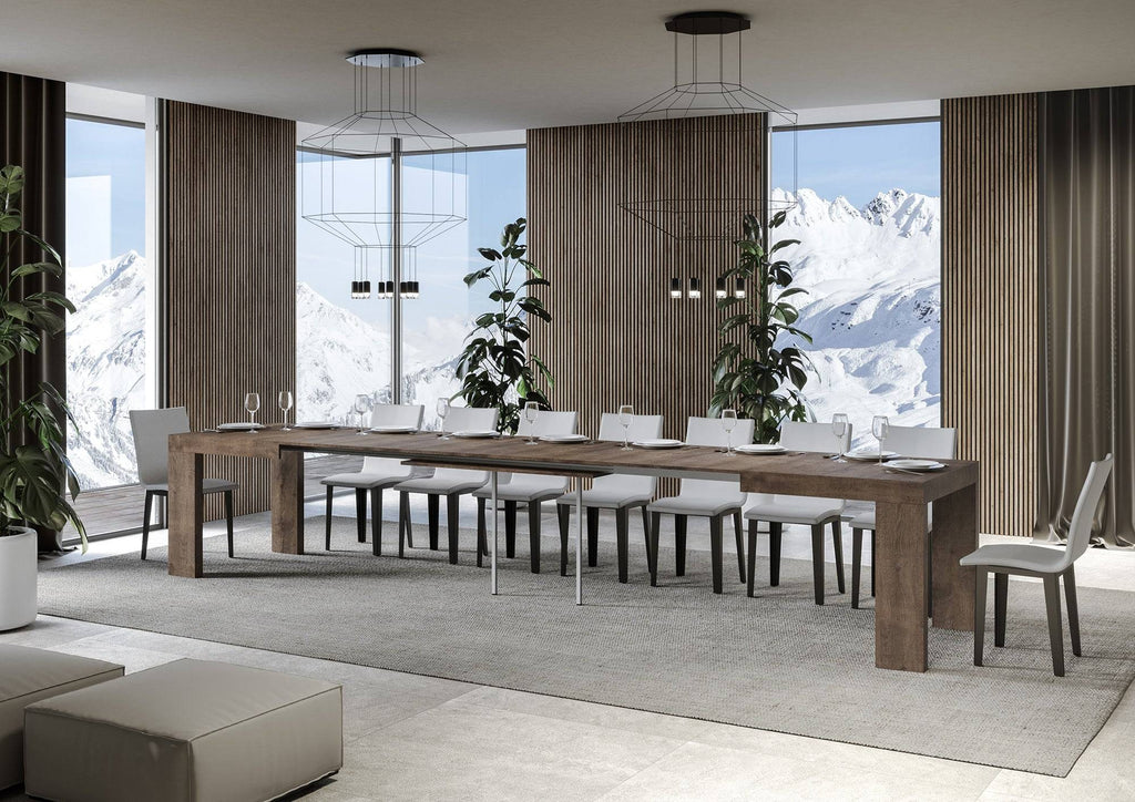 Tavolo allungabile Roxell 90x180/440 cm in diverse finiture