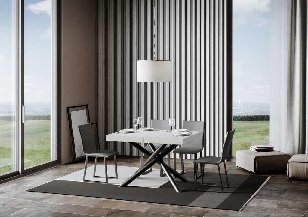 Tavolo allungabile Famas Premium con telaio in diverse finiture