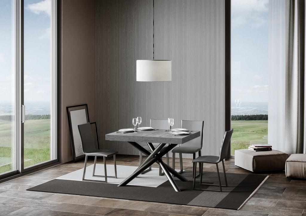 Tavolo allungabile Famas Premium con telaio in diverse finiture