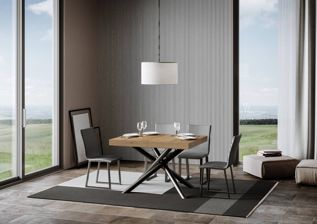 Tavolo allungabile Famas Premium con telaio in diverse finiture