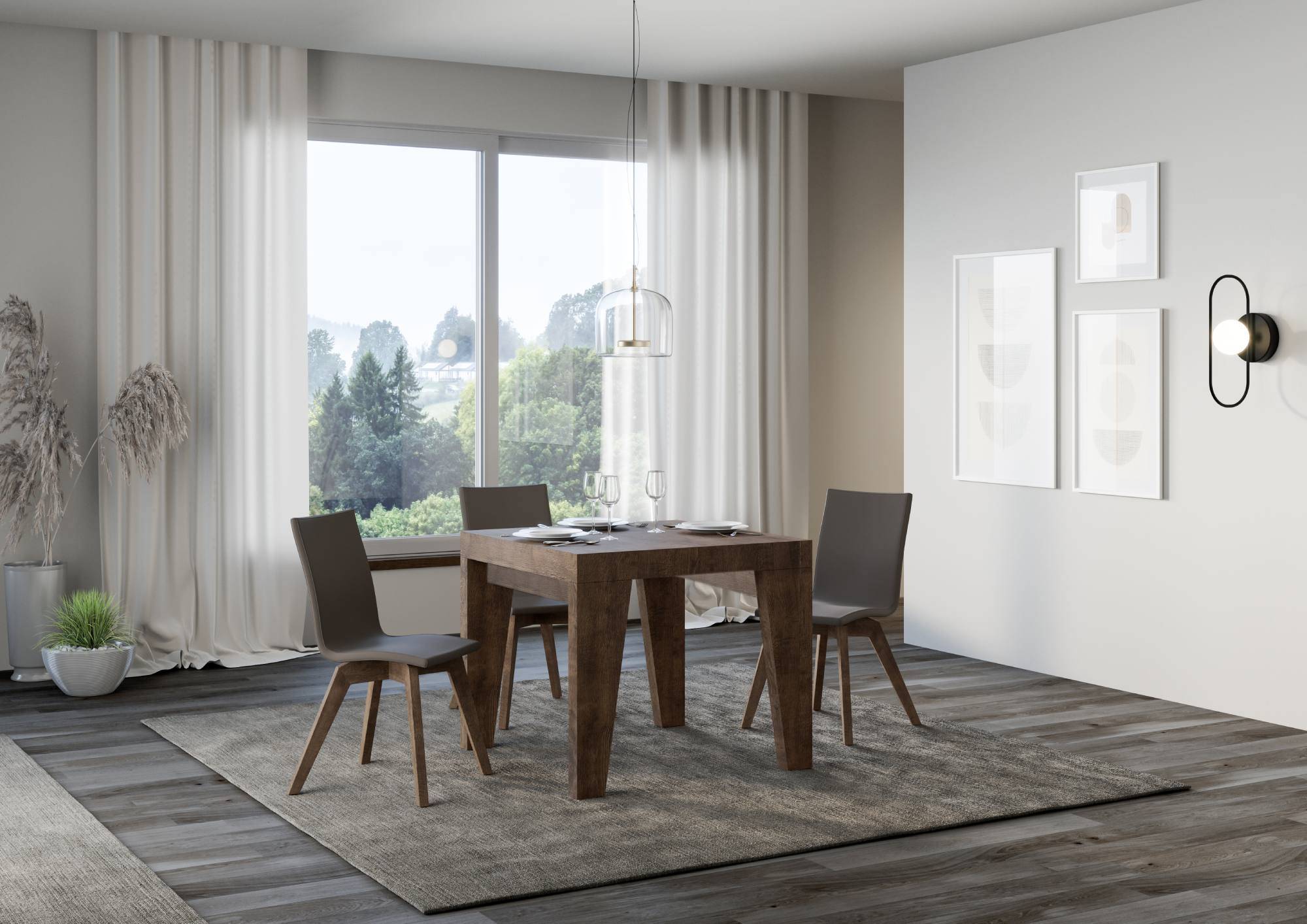 Tavolo allungabile Naxy Premium in diverse finiture e dimensioni