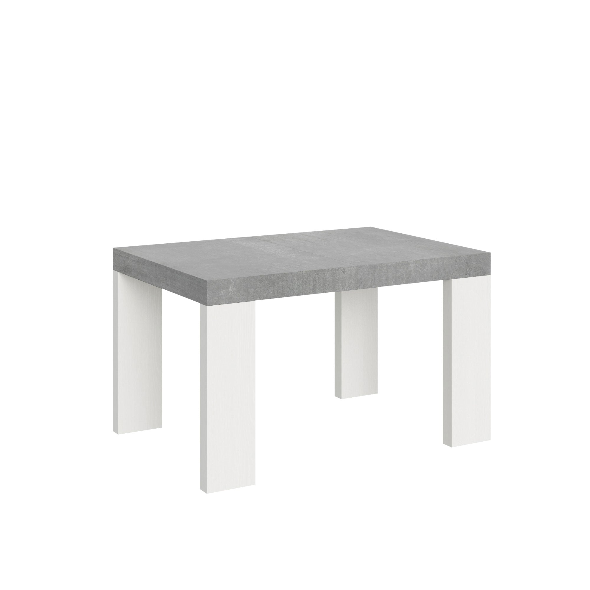 Tavolo allungabile Roxell Mix piano e gambe in diverse finiture