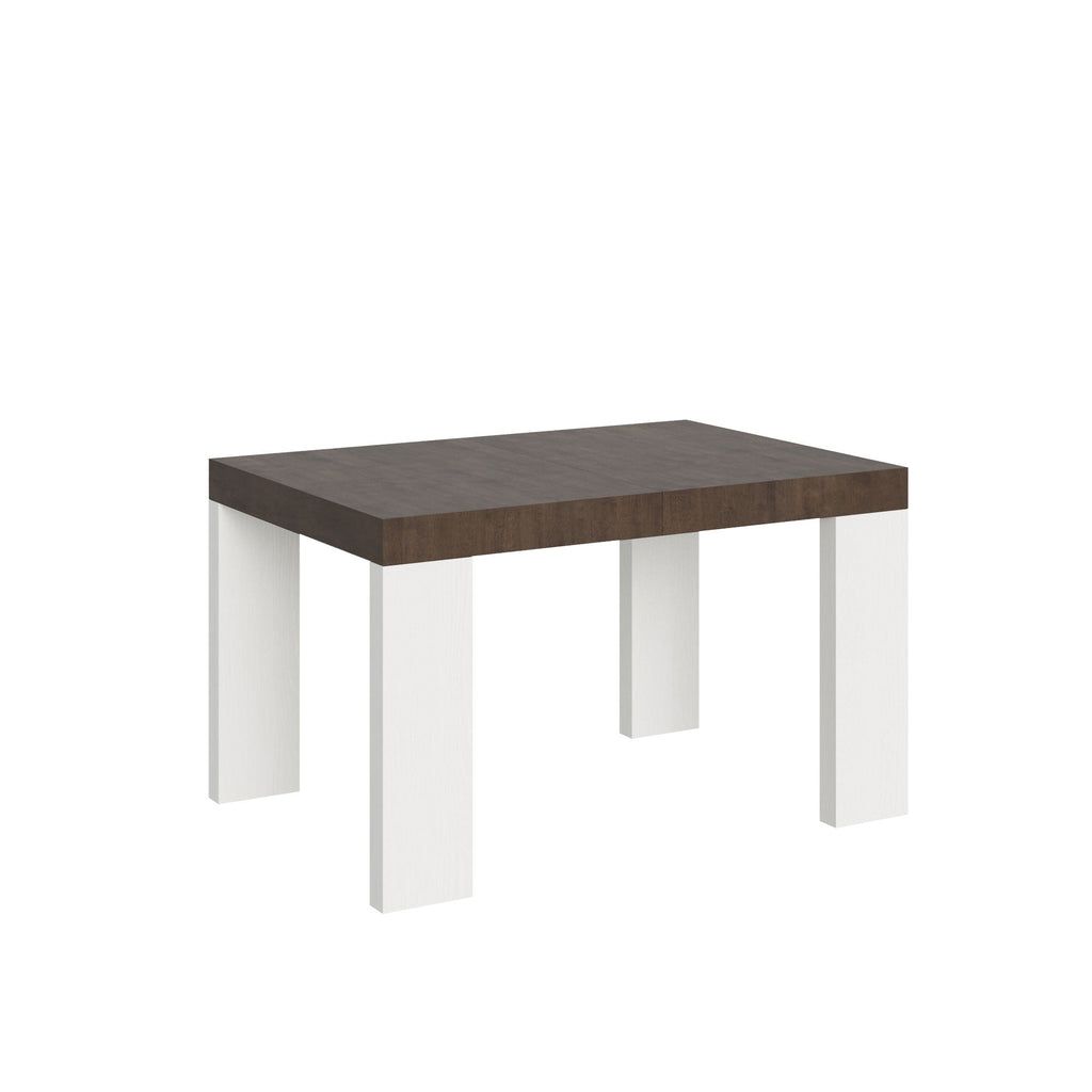Tavolo allungabile Roxell Mix piano e gambe in diverse finiture