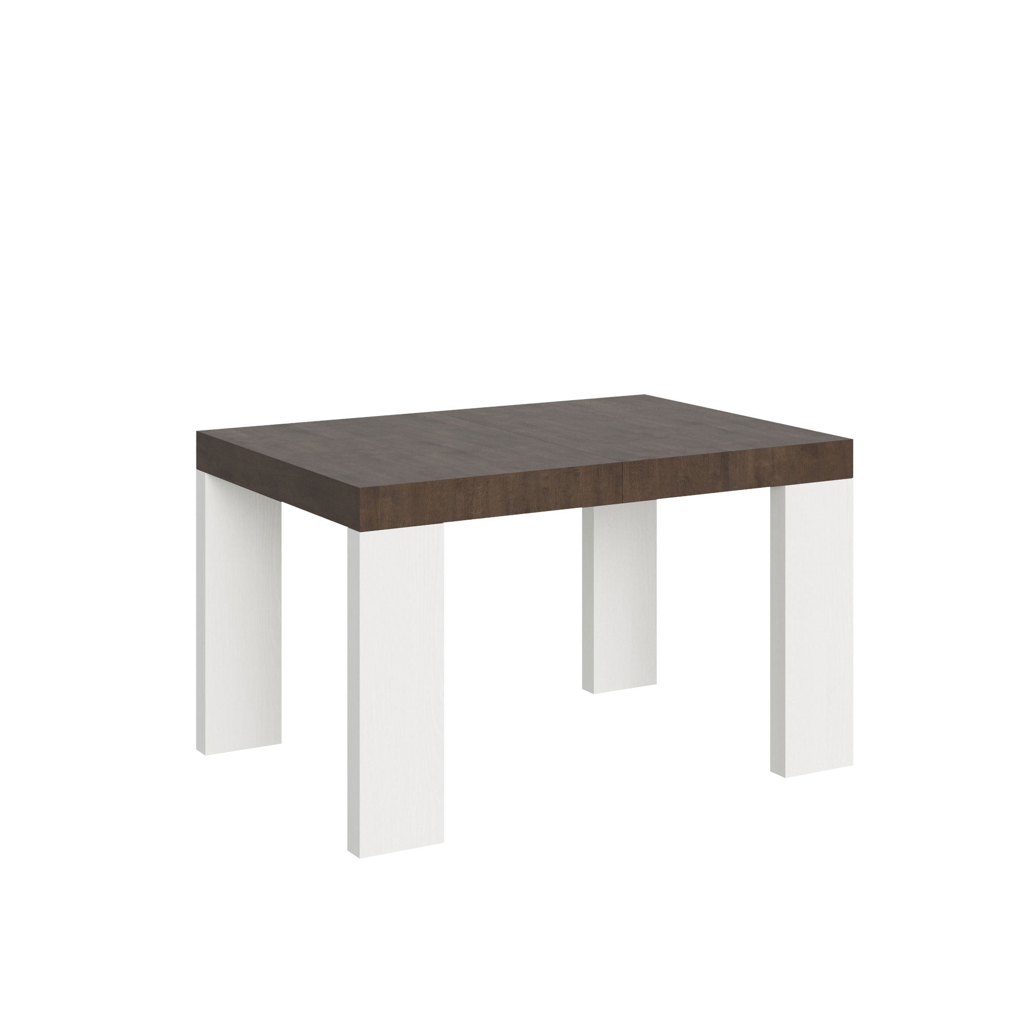 Tavolo allungabile Roxell Mix piano e gambe in diverse finiture