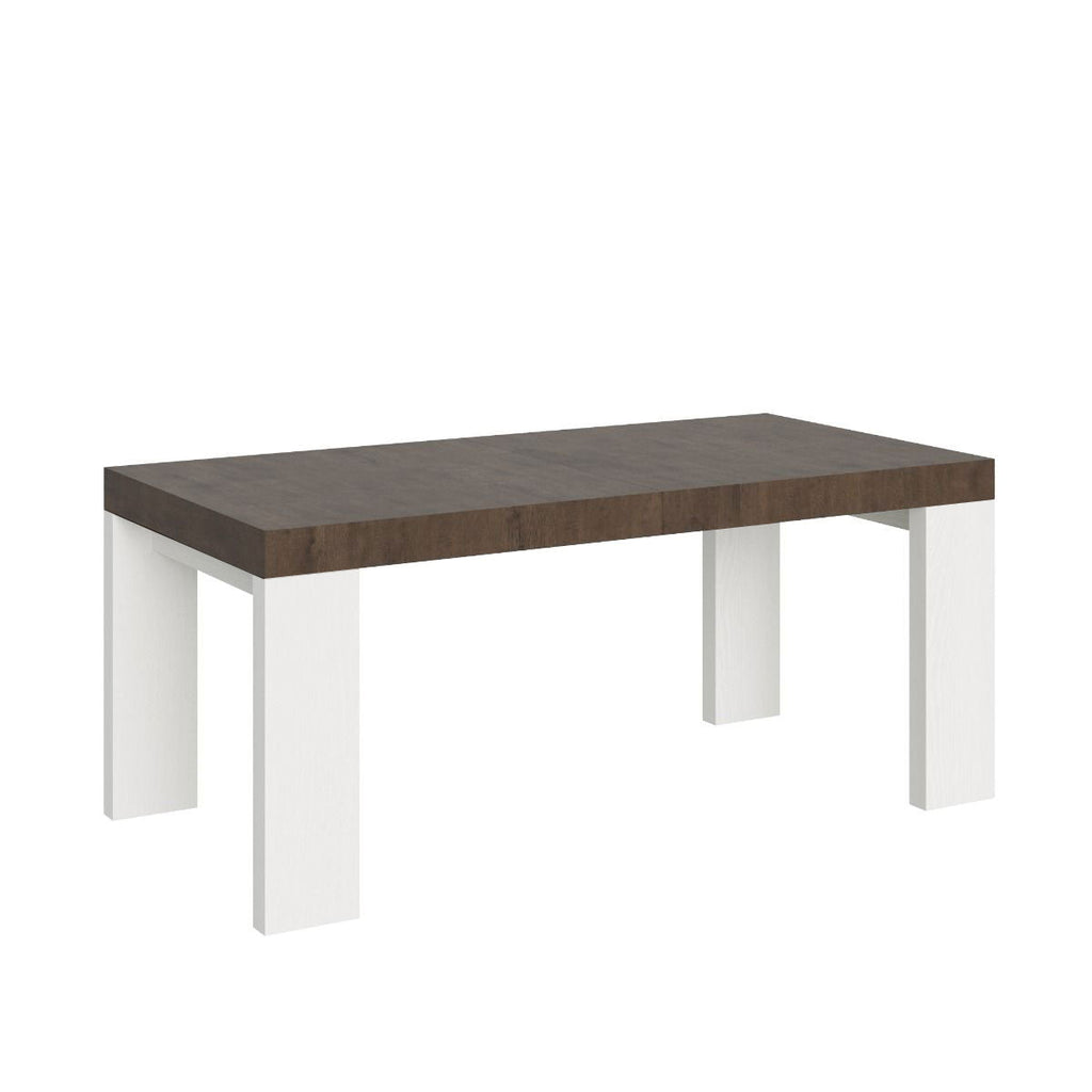 Tavolo allungabile Roxell Mix piano e gambe in diverse finiture
