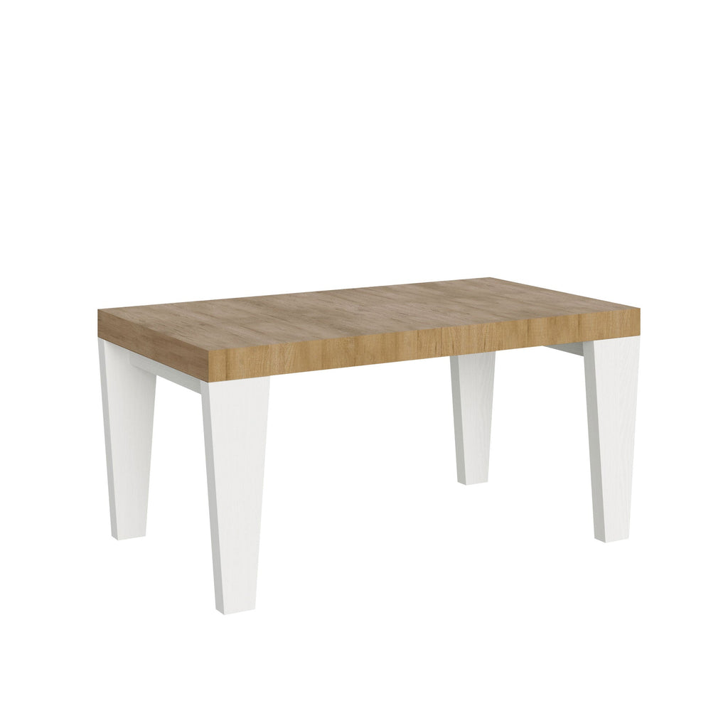Tavolo allungabile Spimbo Mix piano e gambe in diverse finiture