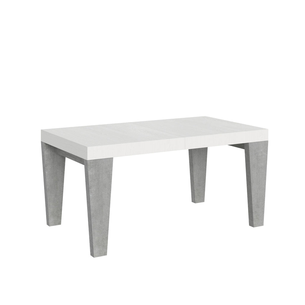 Tavolo allungabile Spimbo Mix piano e gambe in diverse finiture