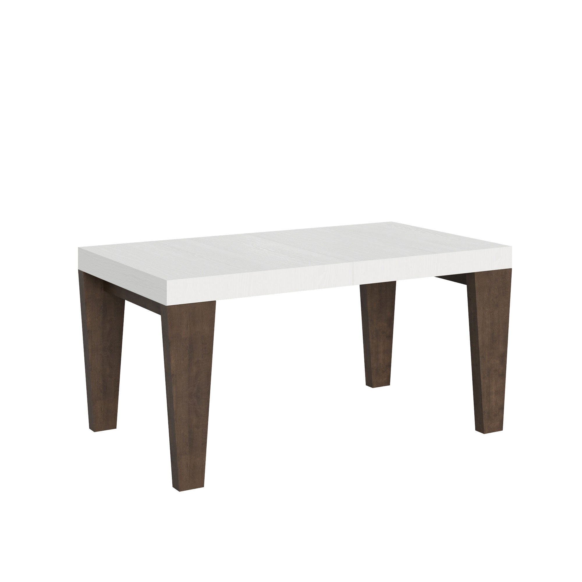 Tavolo allungabile Spimbo Mix piano e gambe in diverse finiture