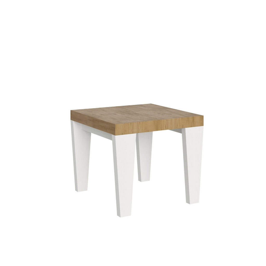 Tavolo allungabile Spimbo Mix piano e gambe in diverse finiture