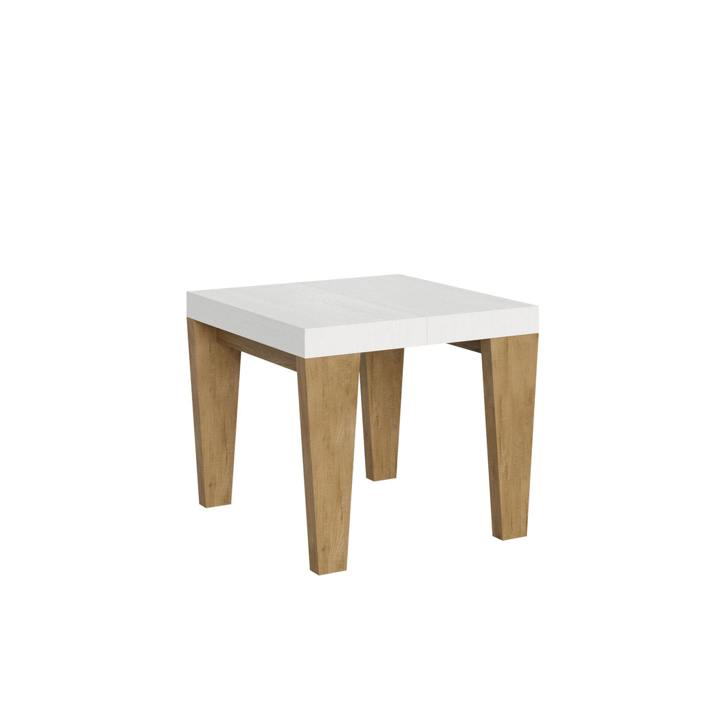 Tavolo allungabile Spimbo Mix piano e gambe in diverse finiture