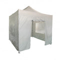 Pareti laterali gazebo poliestere 300D bianco 270 gr 3x4,5 m