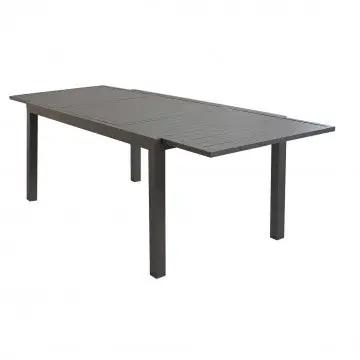 Tavolo Formentera allungabile in alluminio 160/240 X 90