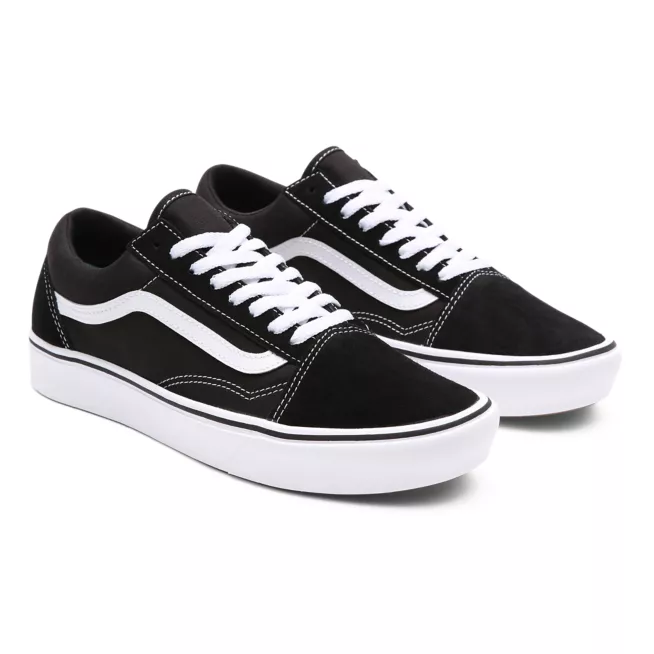 Vans Comfycush Old Skool Unisex Nera Bianca - VN0A3WMAVNE