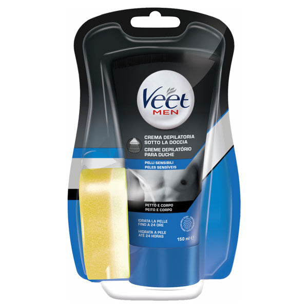 VEET FOR MEN CREMA DEPILATORIA SOTTO LA DOCCIA P.SENSIBILI 150ML