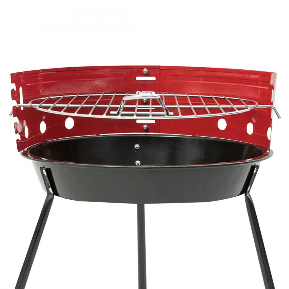 Barbecue da campeggio 23 con altezza di cottura regolabile