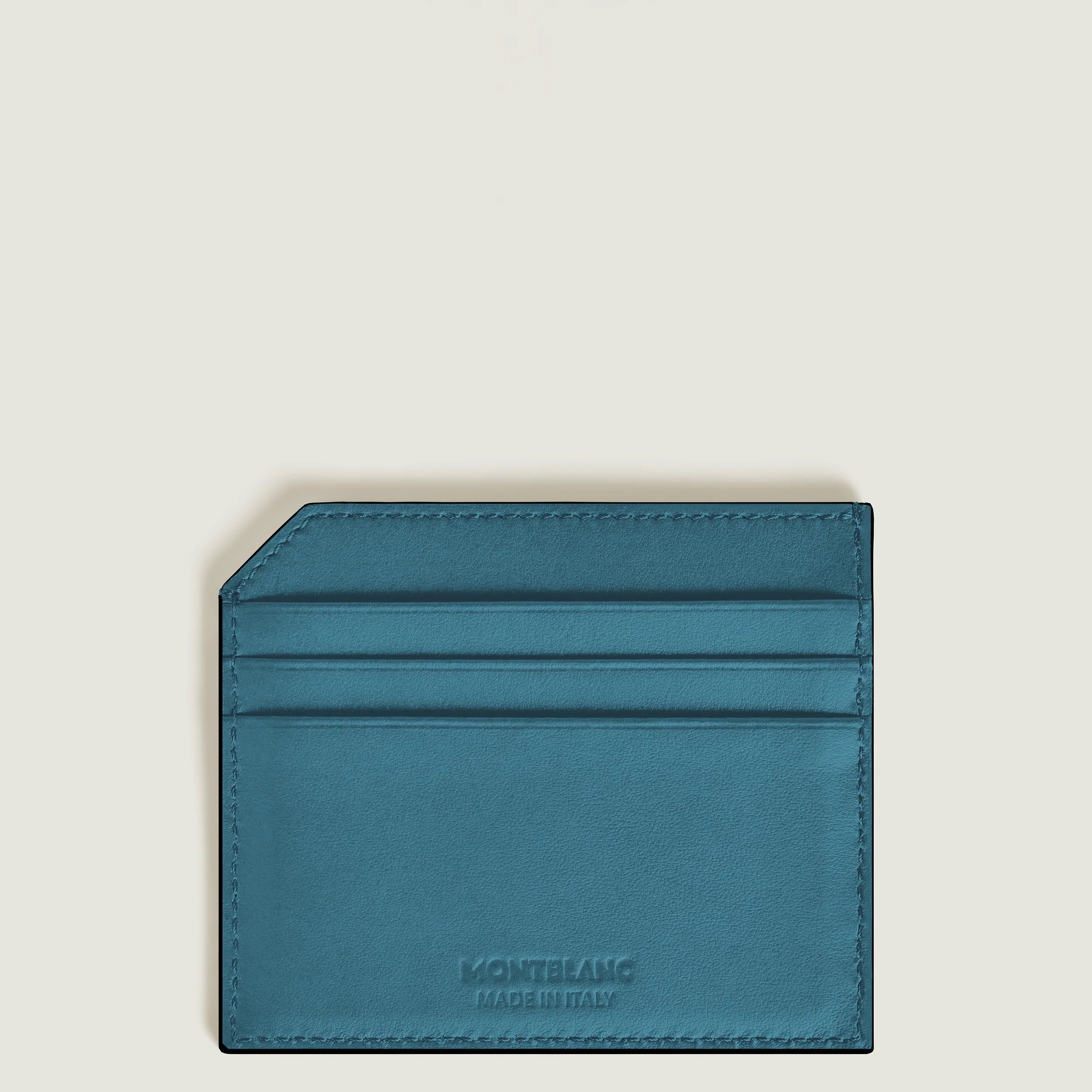 Montblanc porta carte 6 scomparti Soft Blu Fumé 199312