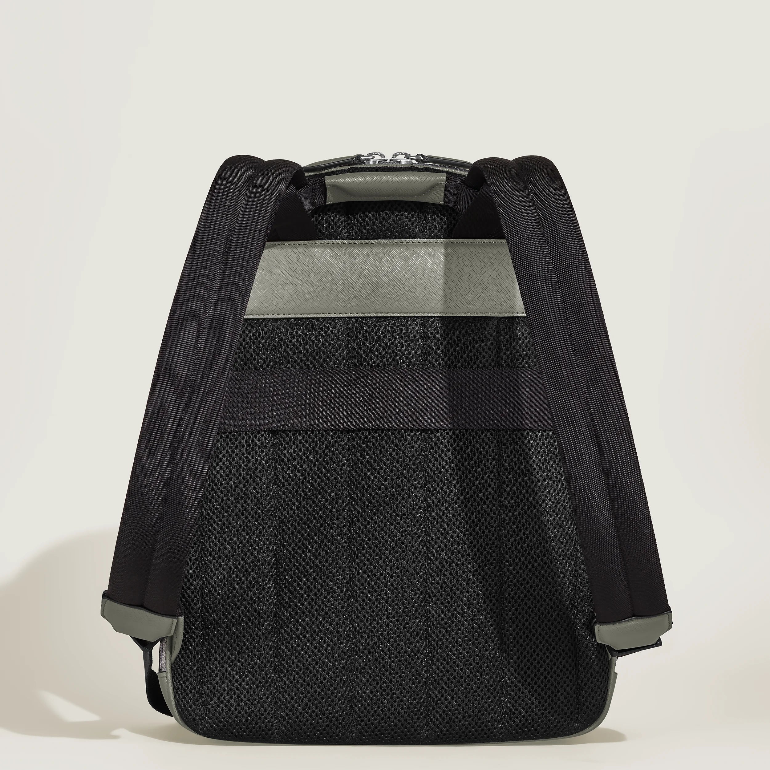 Montblanc zaino medio con 3 scomparti Sartorial grigio medio 199360