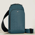 Montblanc borsa a tracolla Extreme 3.0 blu avio 198863