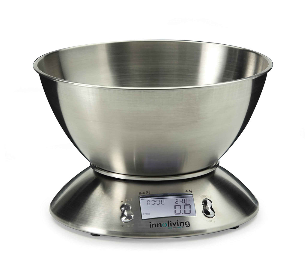 Bilancia da Cucina Digitale Acciaio Ciotola 5kg