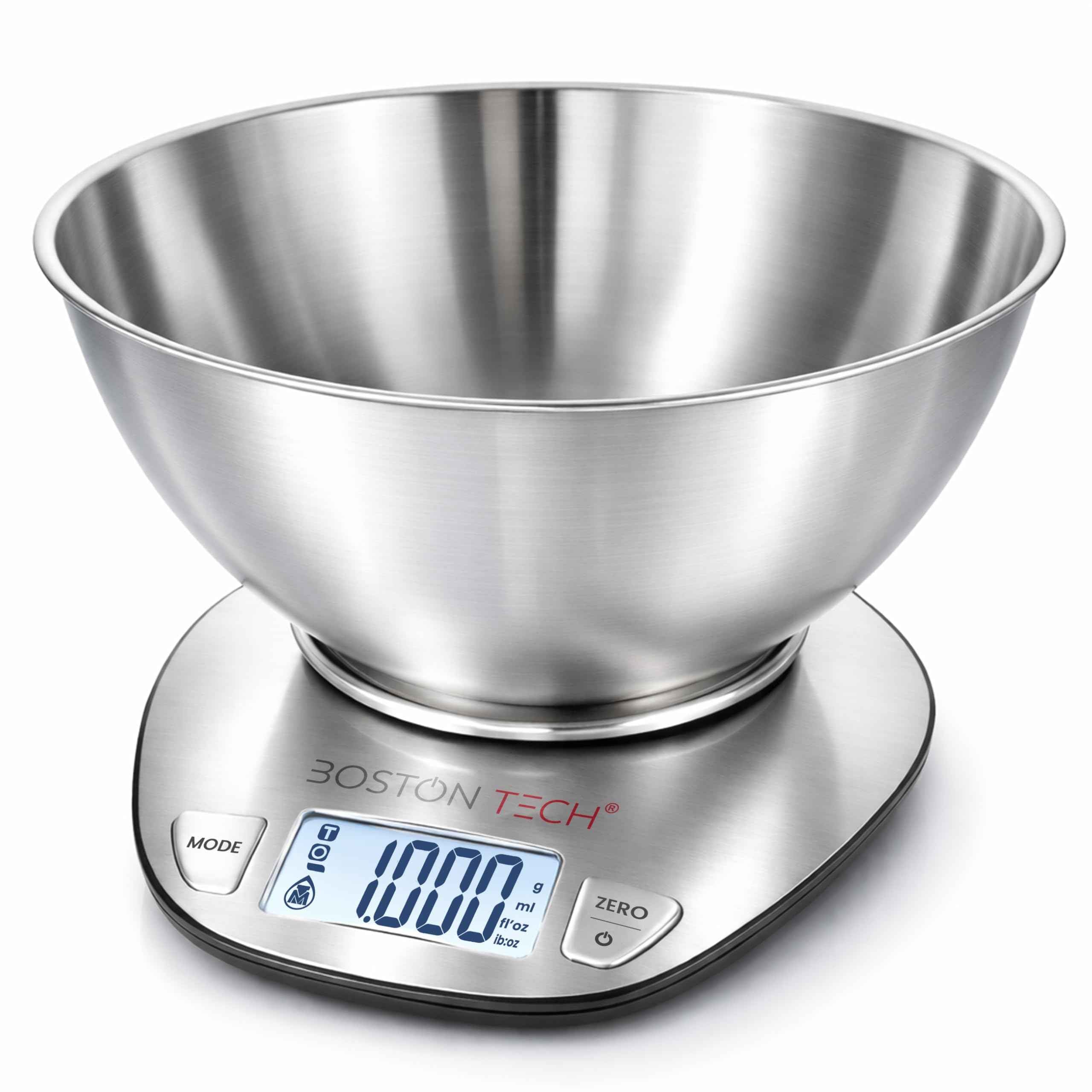 Bilancia da Cucina Digitale Acciaio Ciotola 5kg