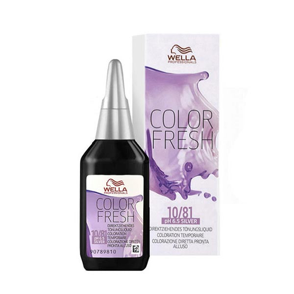 WELLA COLOR FRESH BIONDO PLATINO PERLA CENERE 10/81