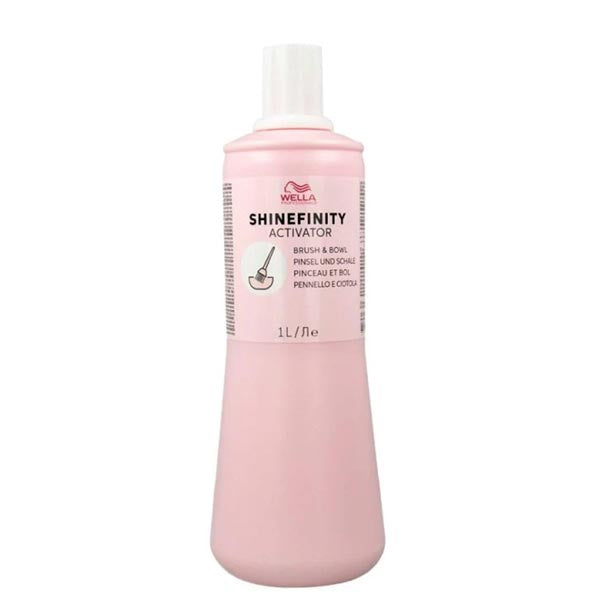 WELLA SHINEFINITY ATTIVATORE LITRO PER PENNELLO E CIOTOLA
