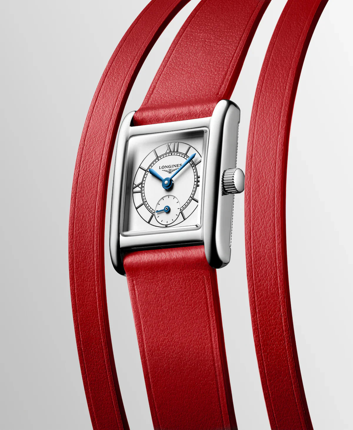 Longines orologio Mini Dolcevita 21.50x29.00mm argento quarzo acciaio L5.200.4.75.0