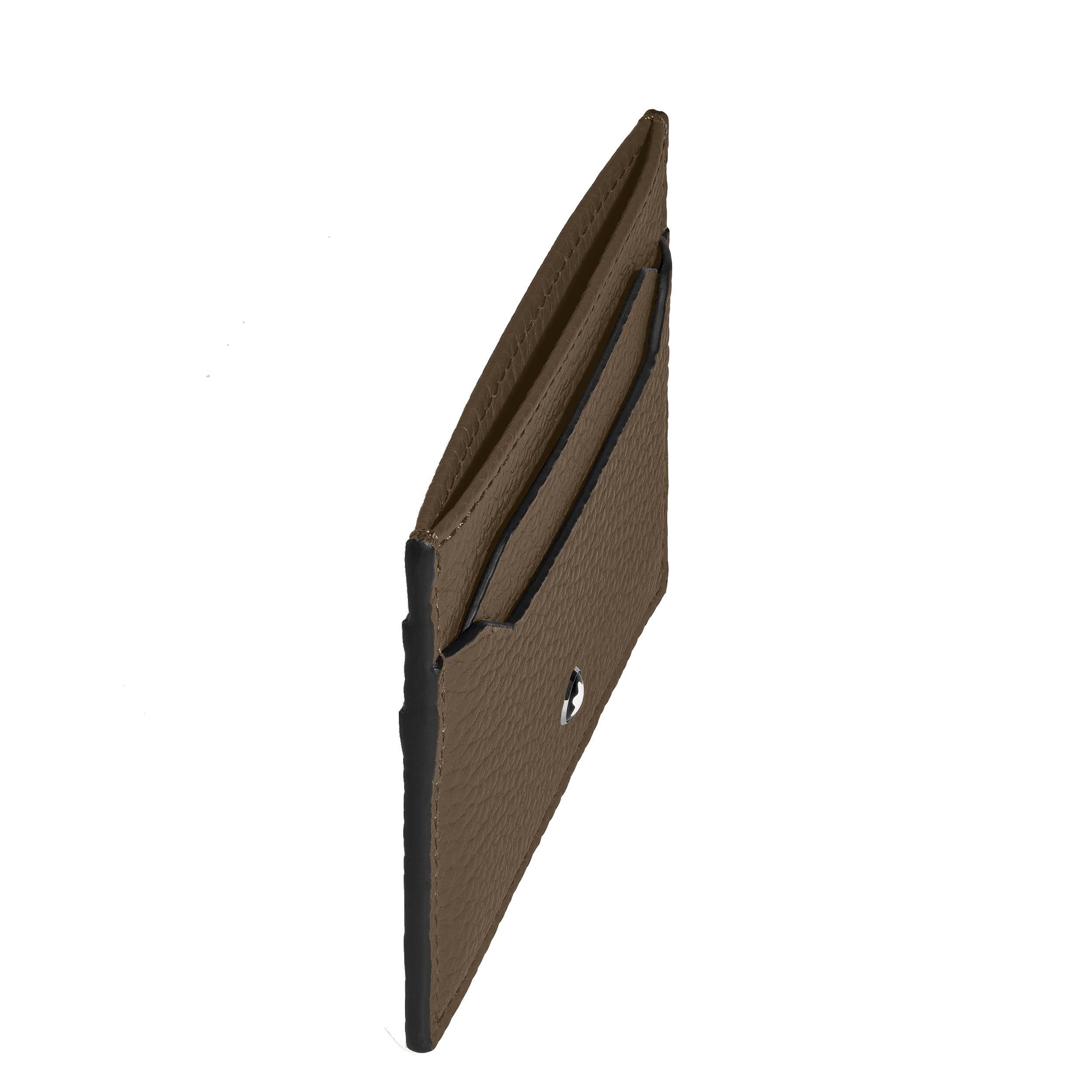 Montblanc porta carte 5 scomparti marrone castagna 220218