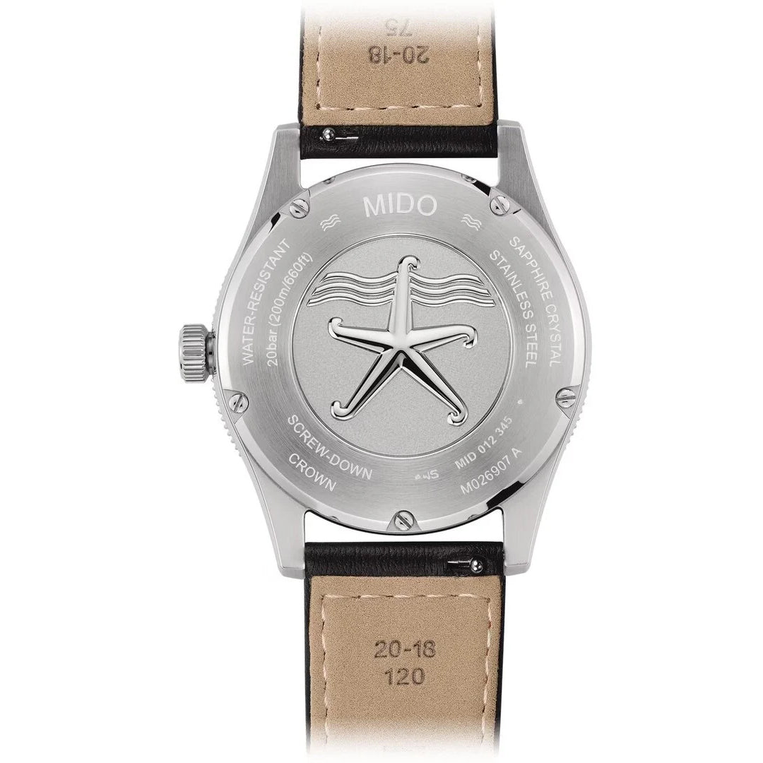 Mido orologio Ocean Star 39 39mm nero automatico acciaio M026.907.17.051.00