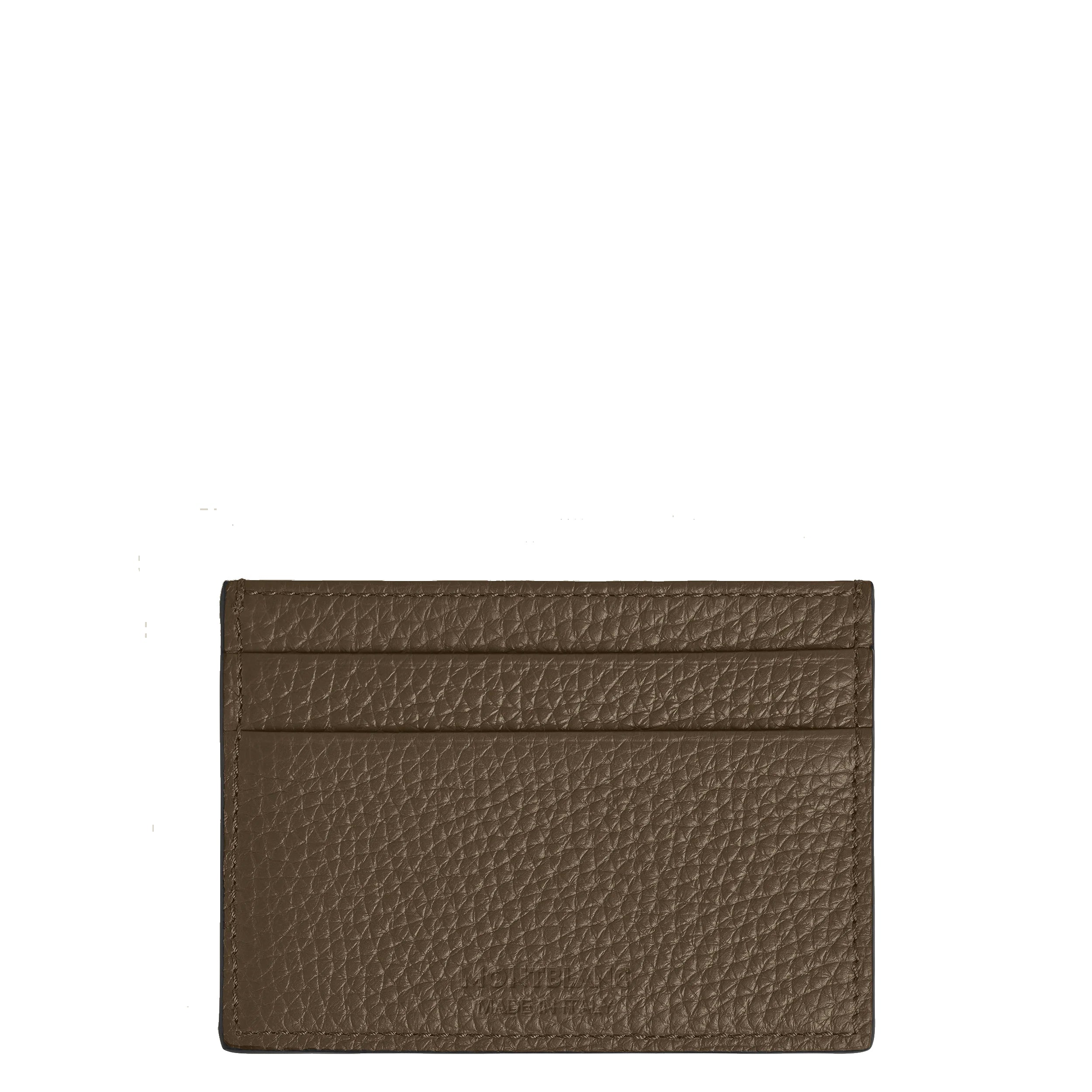 Montblanc porta carte 5 scomparti marrone castagna 220218