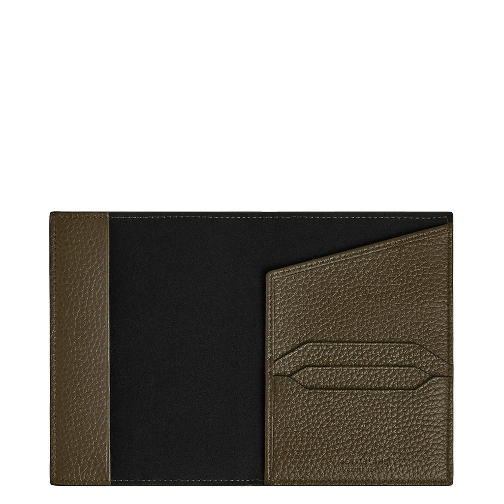 Montblanc custodia per passaporto kaki 220225