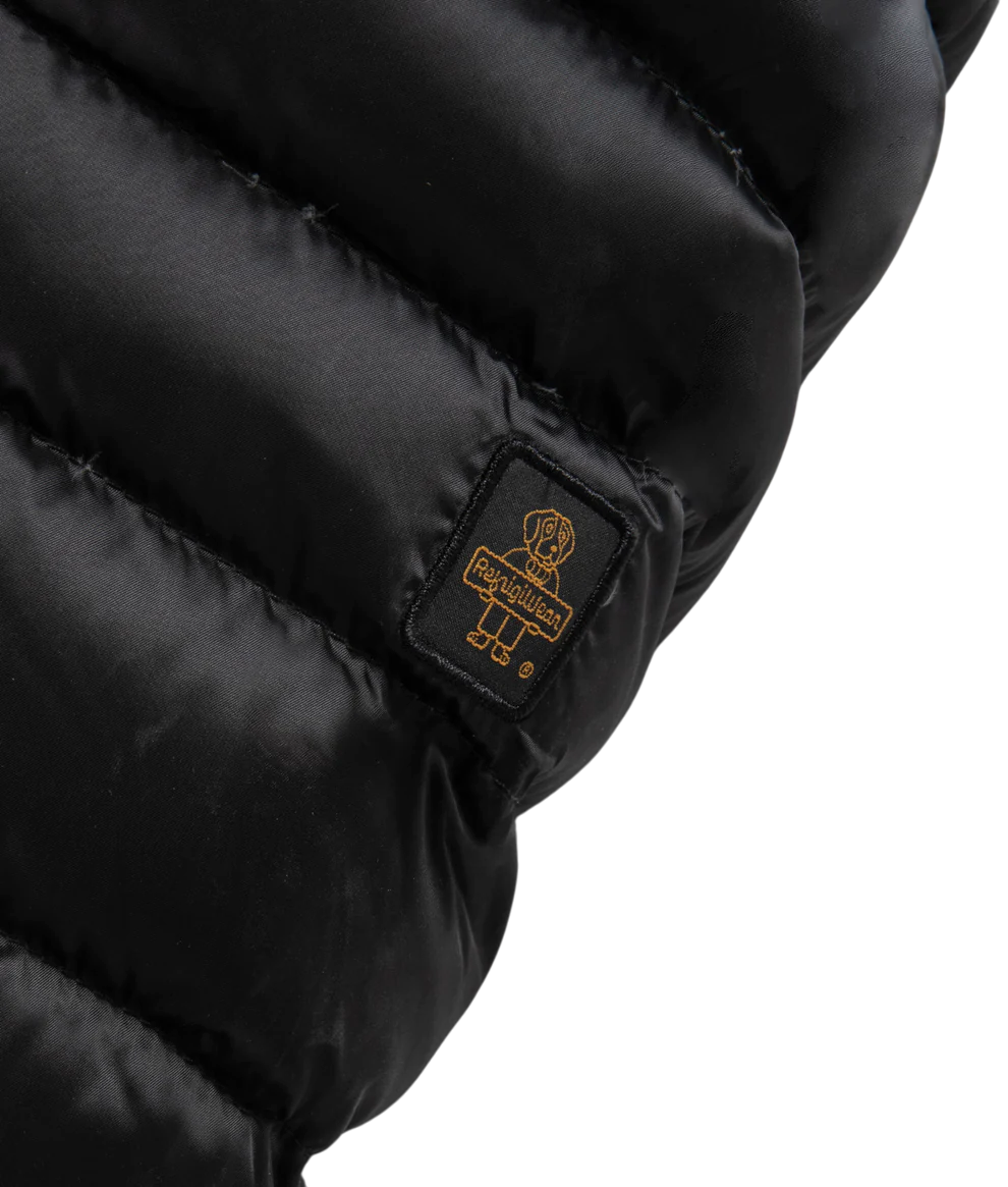 RefrigiWear Piumino Long Mead Fur Jacket W98118 Nero